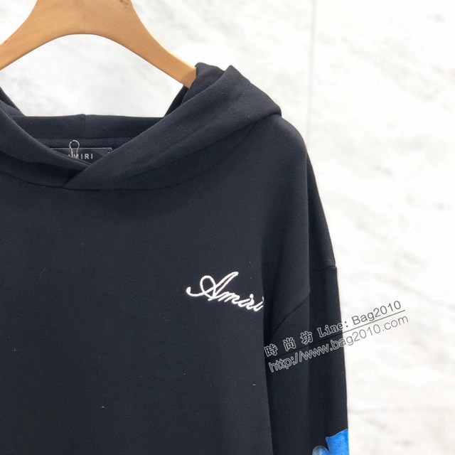 Ami專櫃2023FW新款刺繡印花連帽衛衣 男女同款 tzy3109